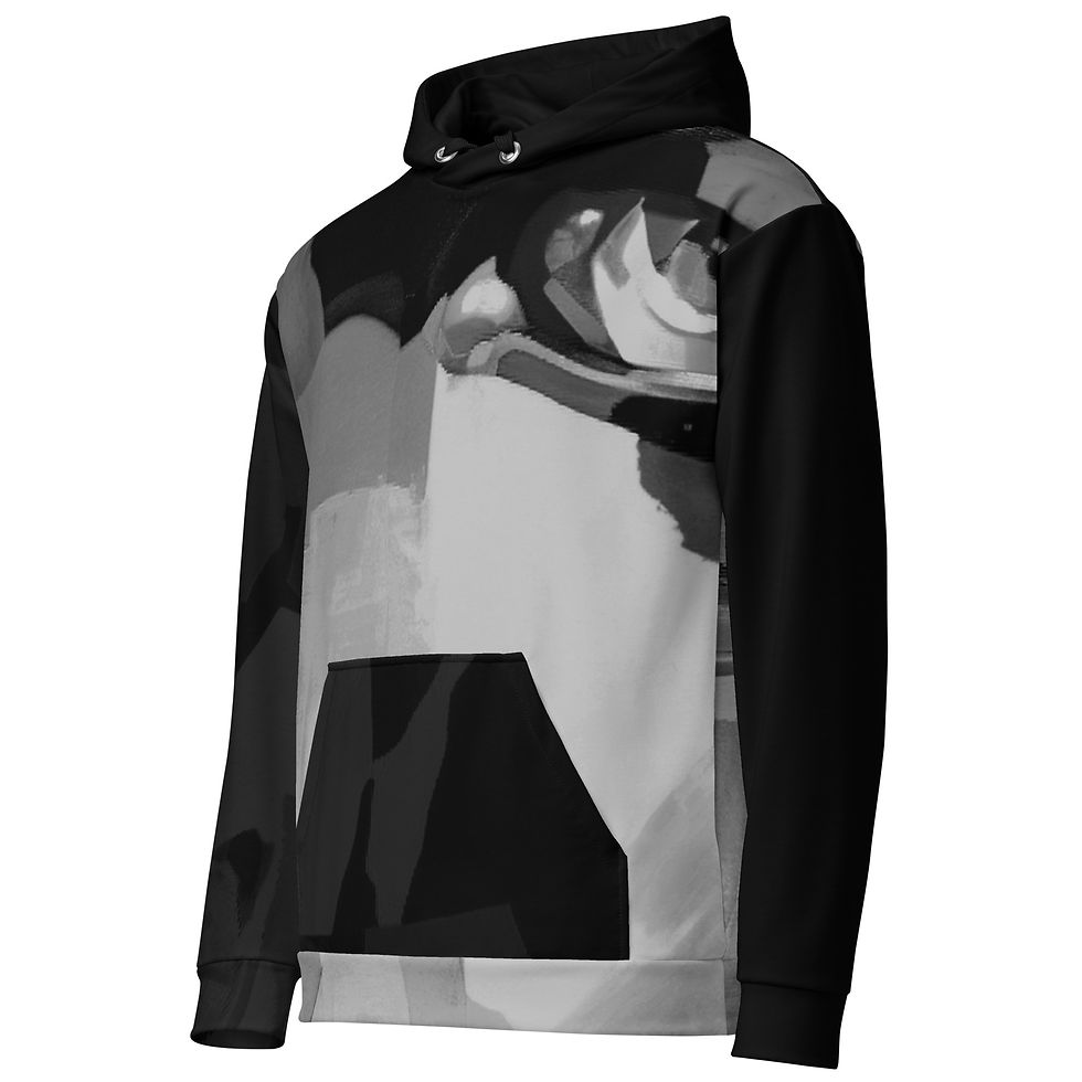 Thumbnail: The Portrait (Discolored) - Hoodie Print