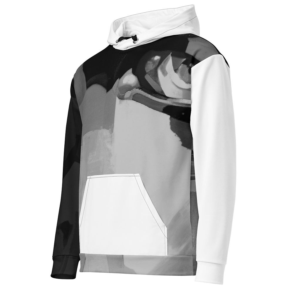 Thumbnail: The Portrait (Discolored) - Hoodie Print