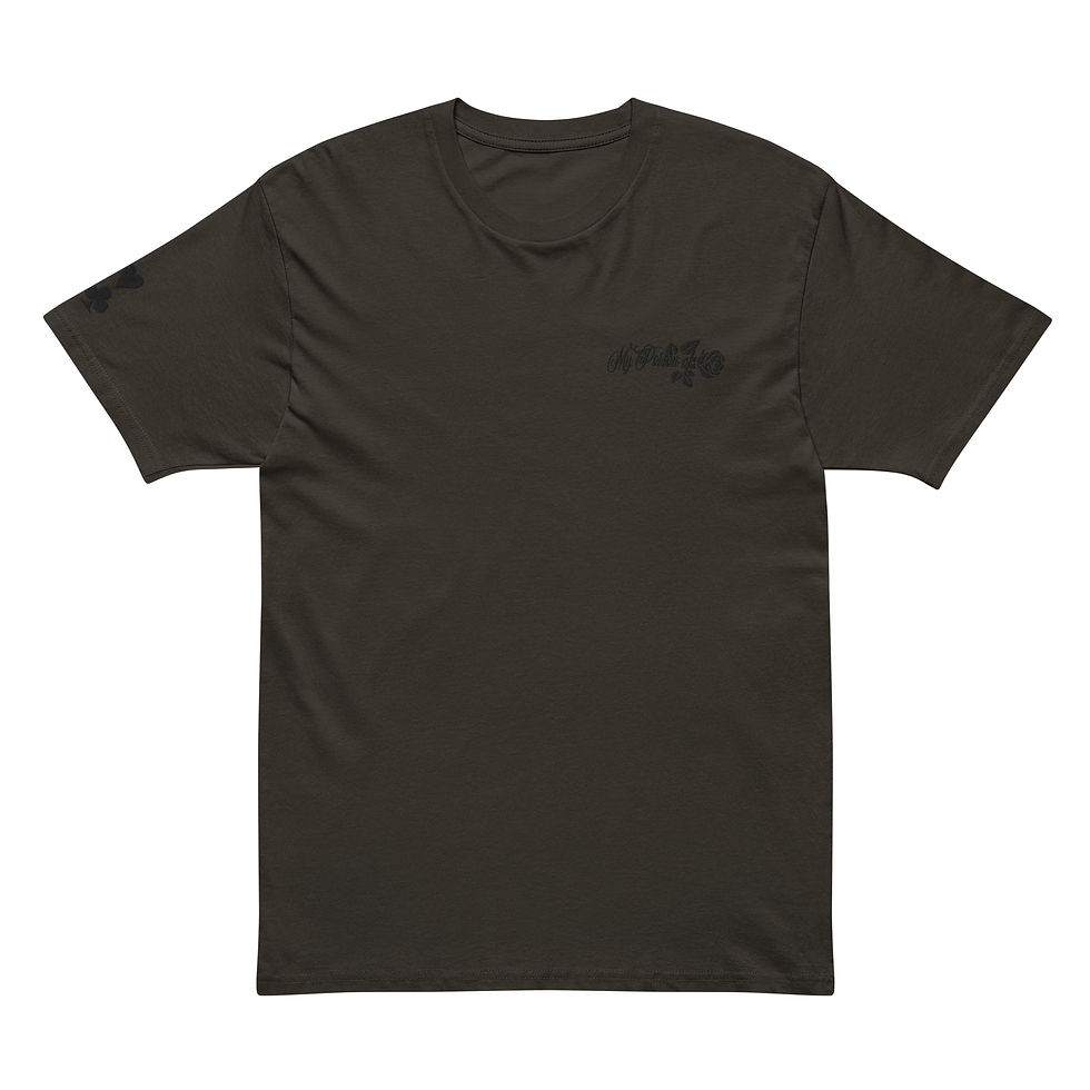 Thumbnail: Seasons - Embroidered Shirt (Black - Navy)