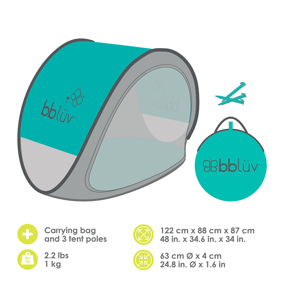 Thumbnail: Sunkito Anti-UV Pop-Up Tent w/ Mosquito Net