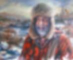 Hans, the Hunter & Fisherman by Eva Haase Fine Art