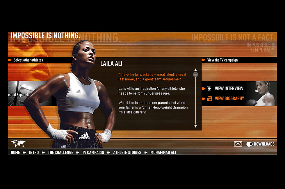 IMPOSSIBLE IS NOTHING Campaign