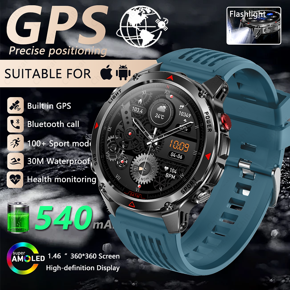 Thumbnail: TitanX Pro Outdoor GPS Smartwatch