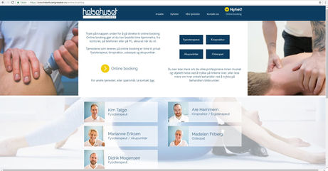 Online booking på Helsehuset Greaaker!