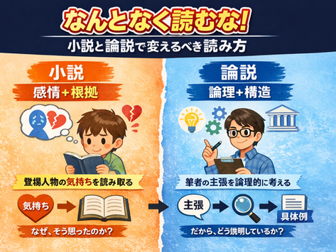 小説は“心”、論説は“論理”――読み方を変えて国語を制する