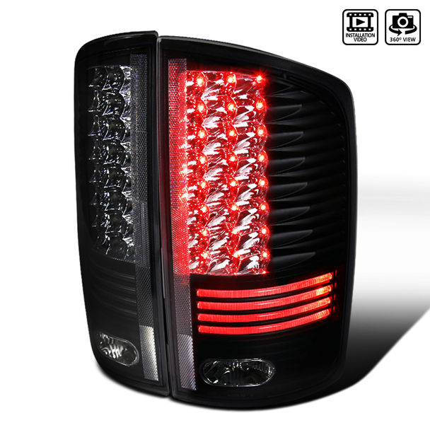 Unidades Traseras Para Dodge Ram 2002-2006 Black