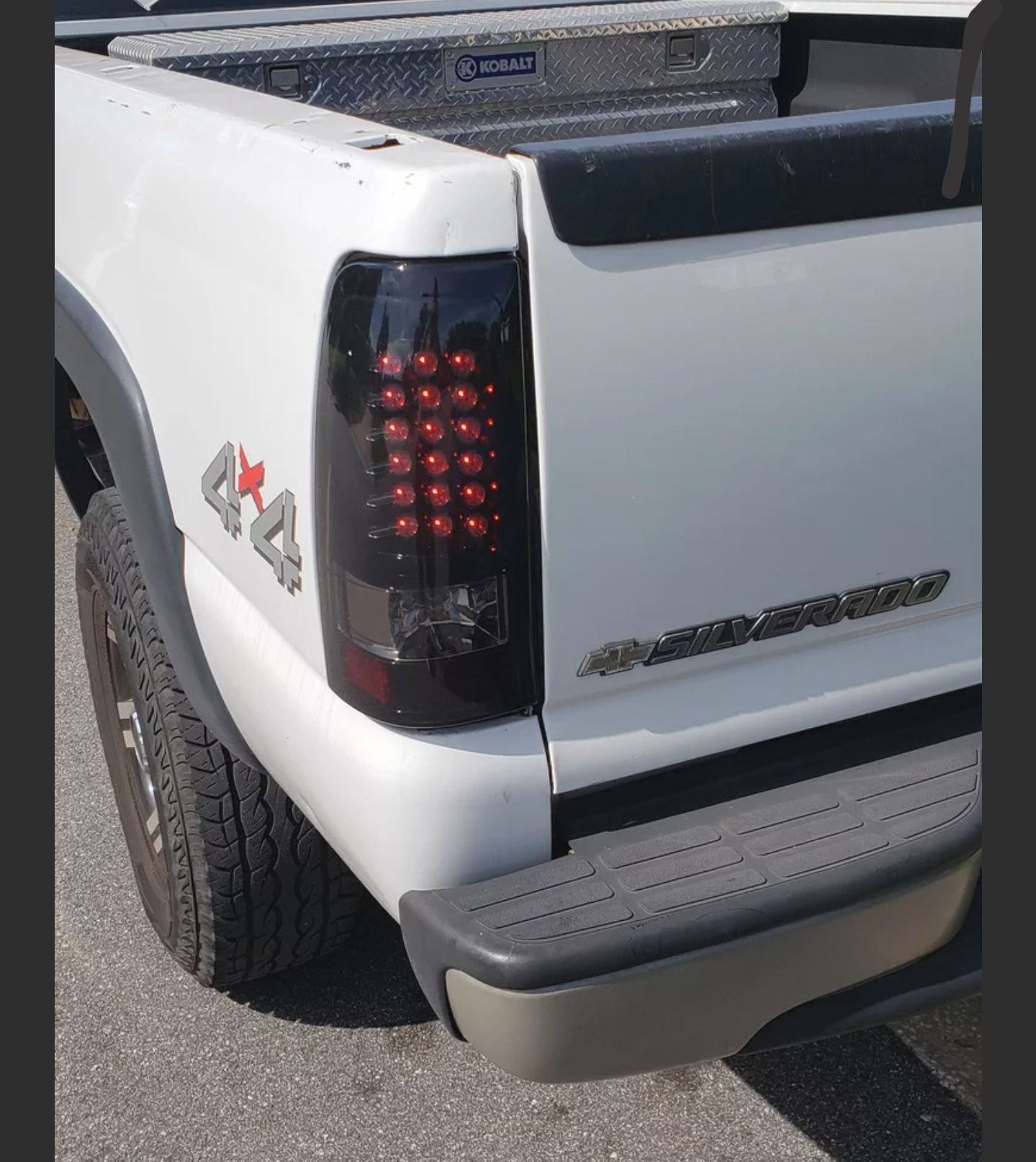 Unidades Traseras Para Silverado/Sierra 2003-2006 LED/Ahumadas