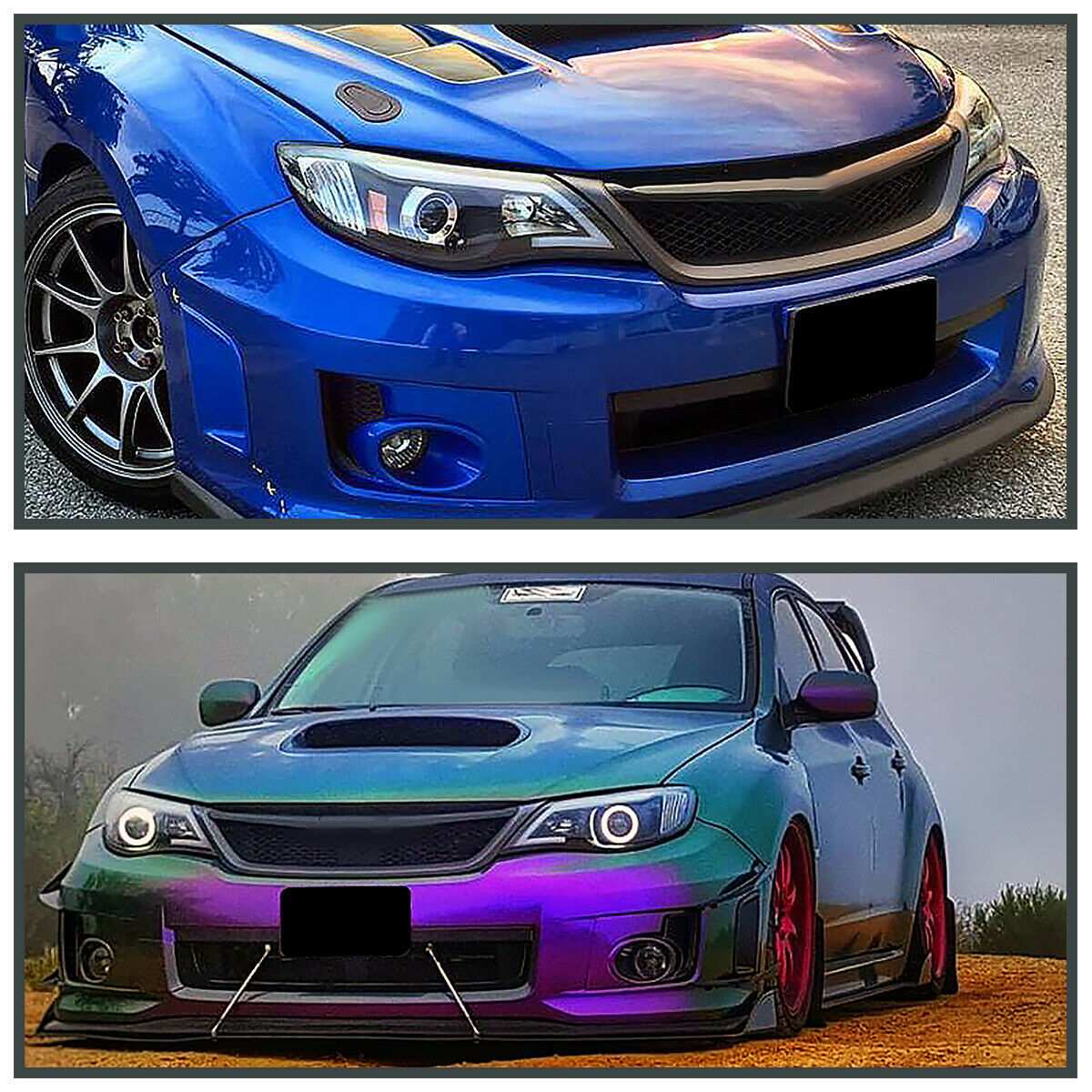 Unidades Delanteras Para Subaru Impreza/Outback 2008-2011 DRL y Proyector