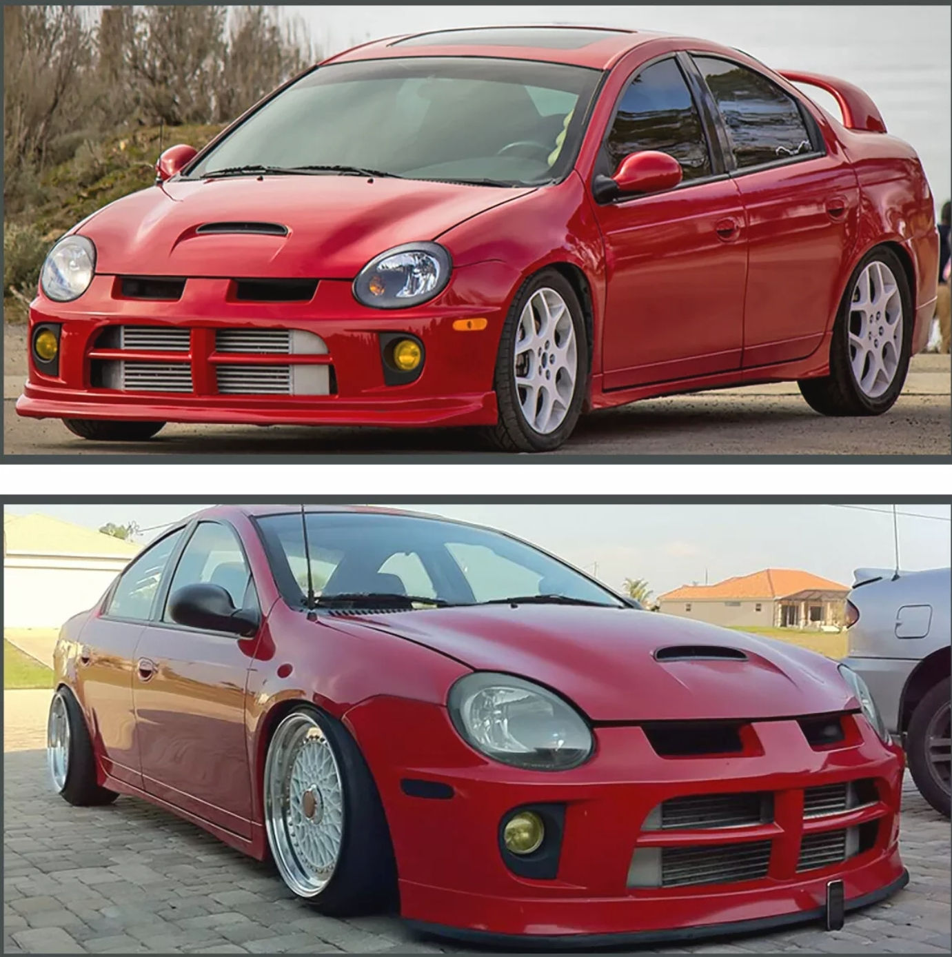 Unidades Delanteras Para Dodge Neon /SRT4 2003-2005 Black Housing