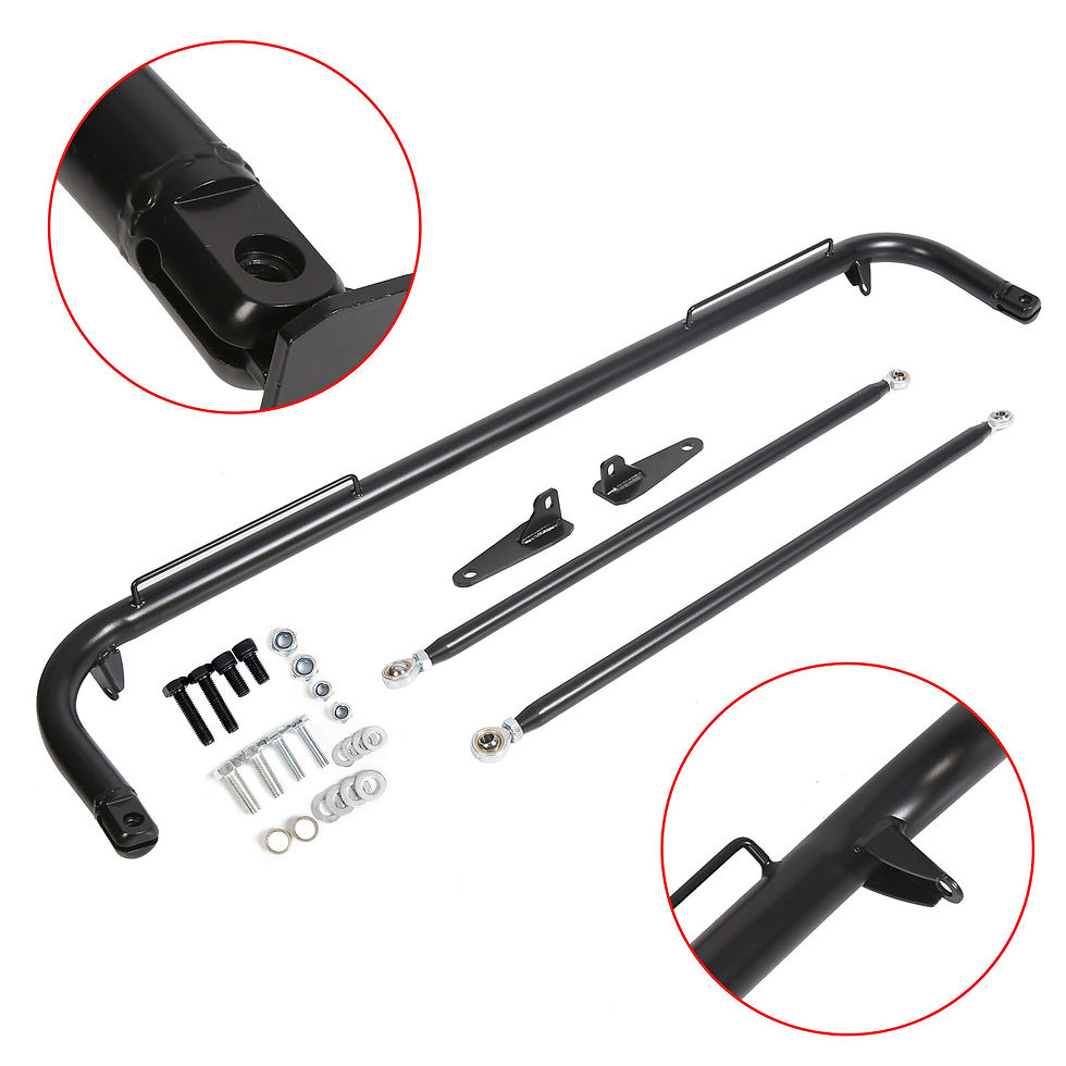 Barra Para Cintos De Carreras De 49" Universal