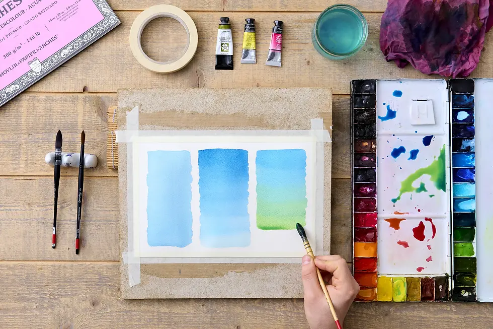 Initiation aquarelle 50€