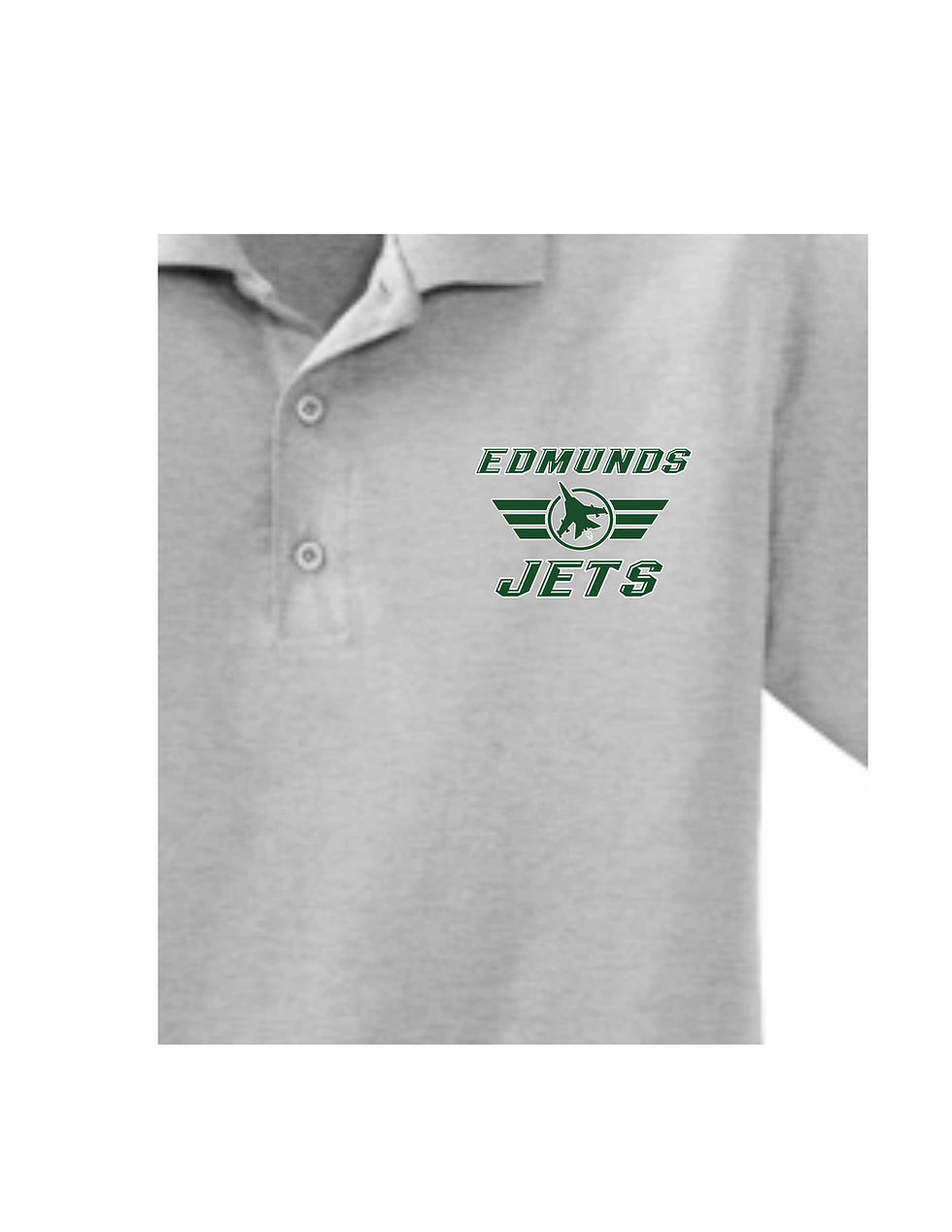 Thumbnail: Edmunds Jets Polo Shirt Adult