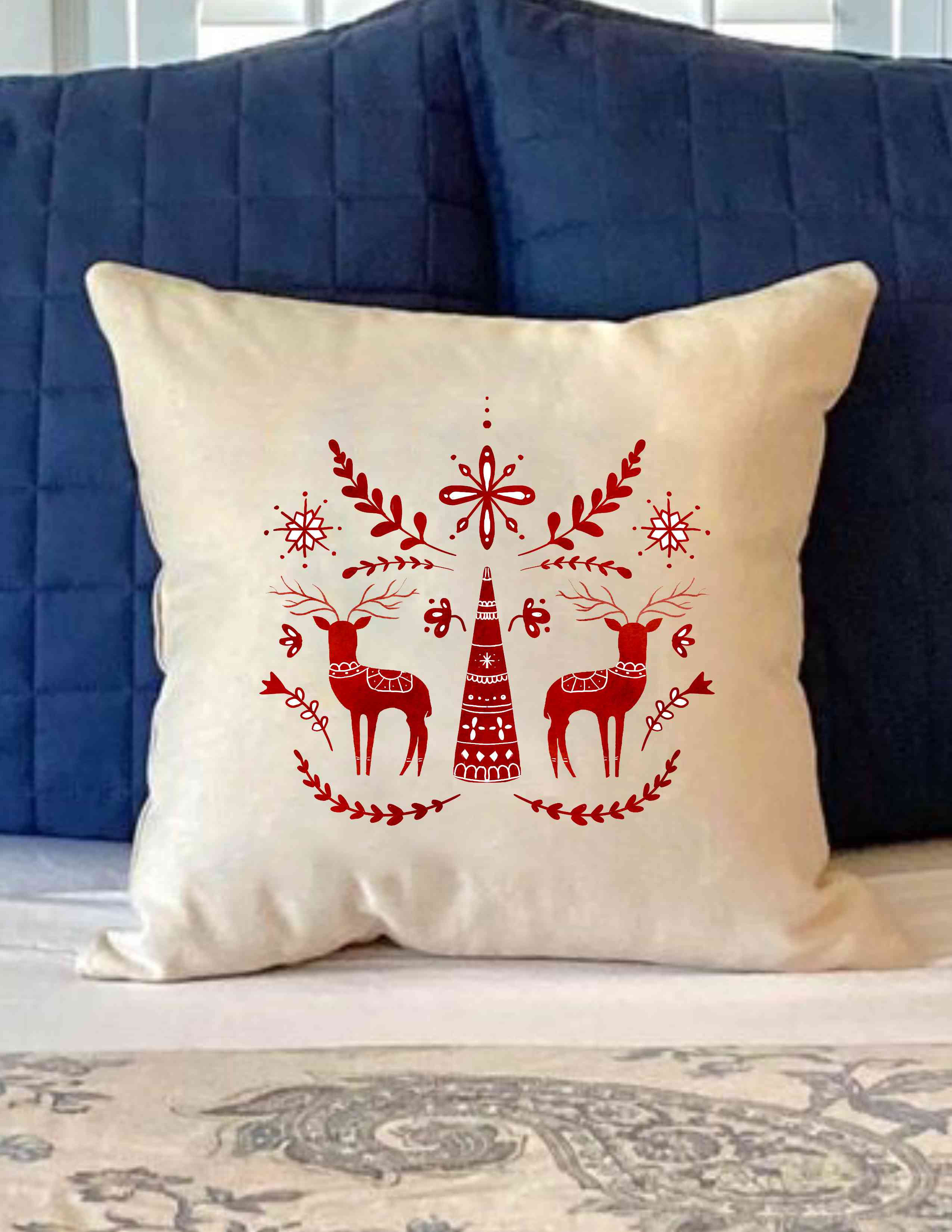 Red Deer Mix Pillowcase