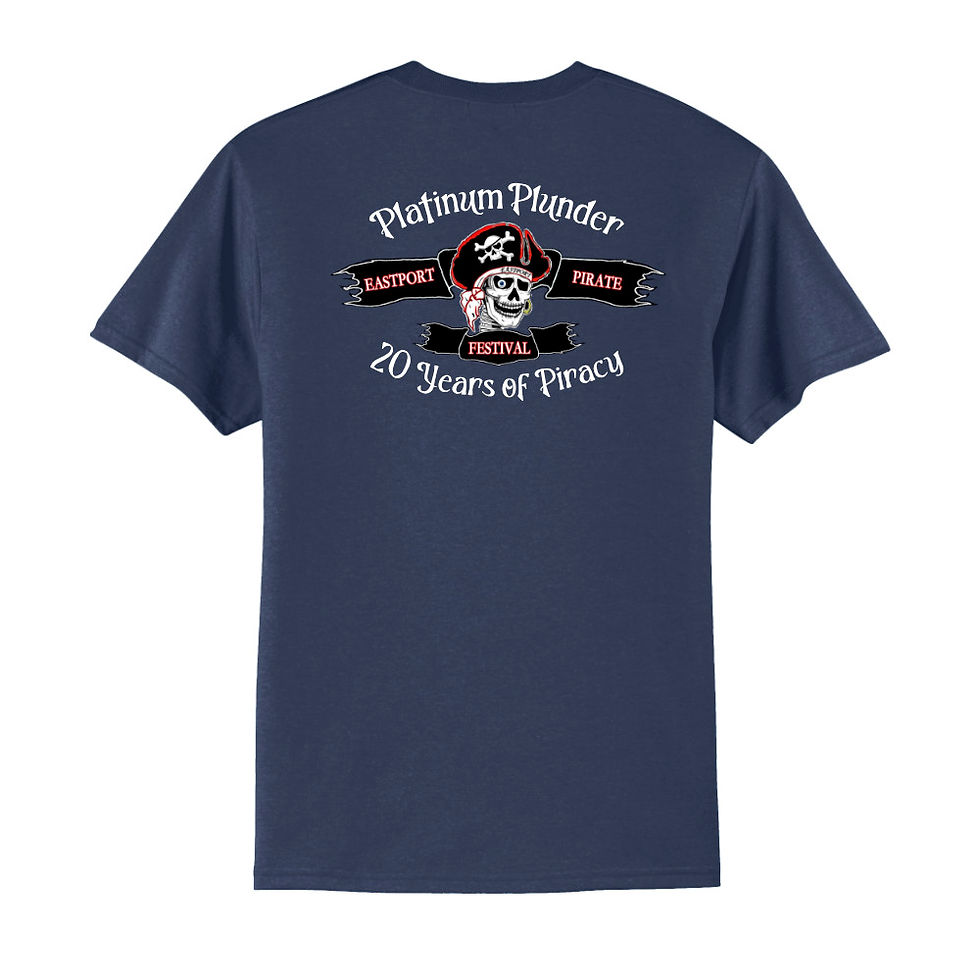 Thumbnail: (Unisex) 20th Anniversary Eastport Pirate Festival    T-Shirt