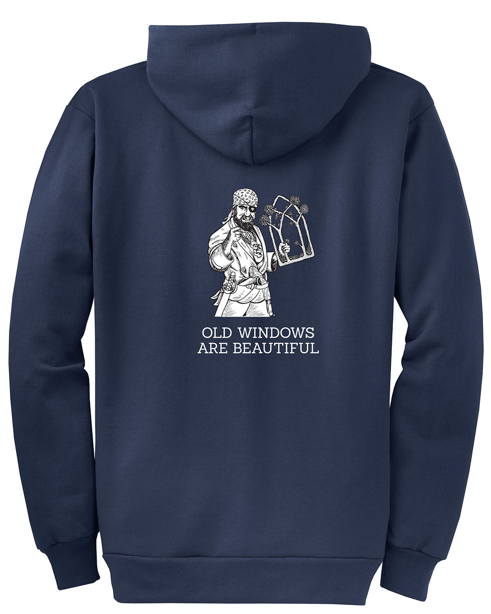 Thumbnail: Overstory Window Restoration Pirate Full Zip Hoodies