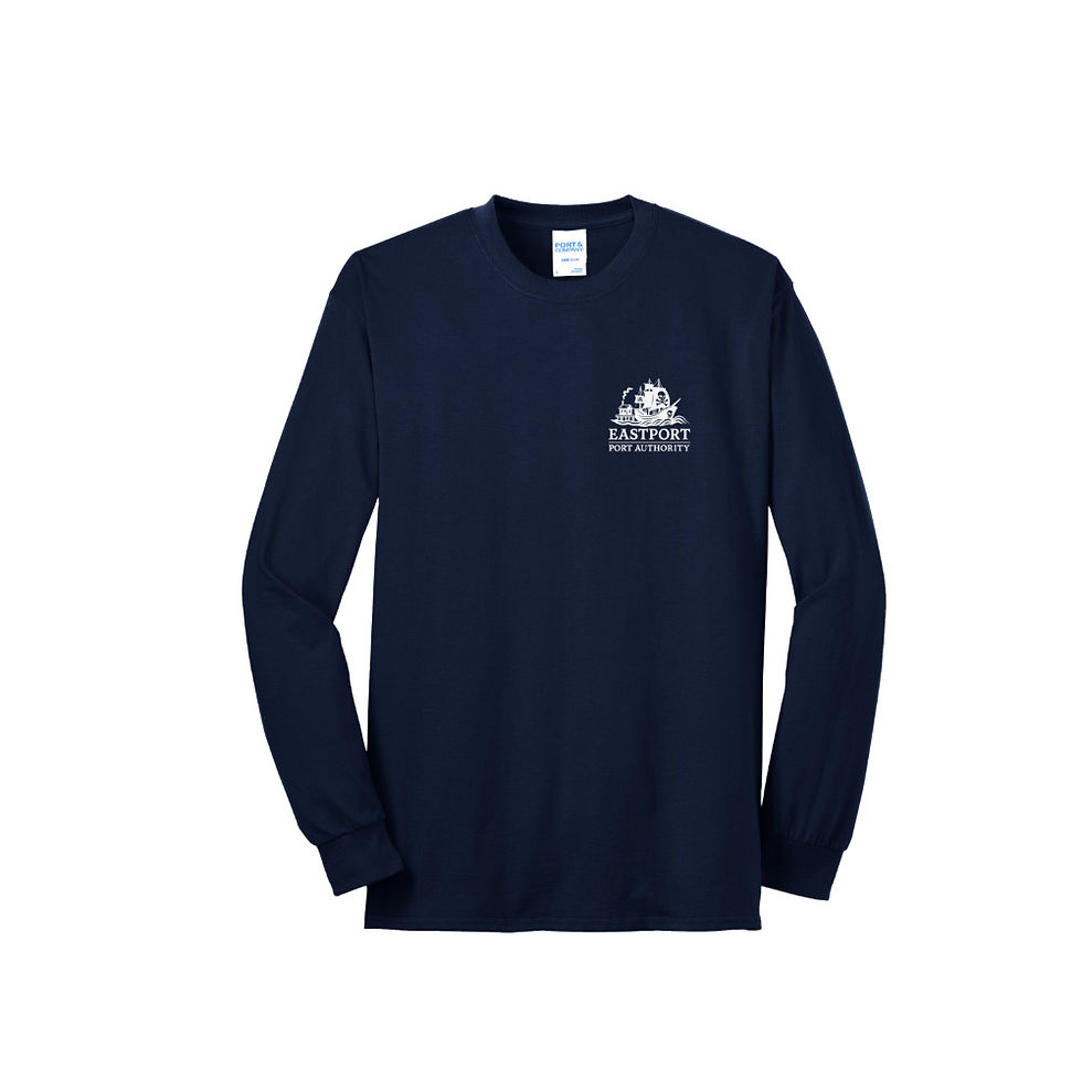 Thumbnail: (Unisex) Eastport Port Authority Pirate Long Sleeve T-shirt