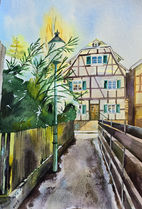 Allschwil ,  2025
Aquarell, 30.5x45. cm