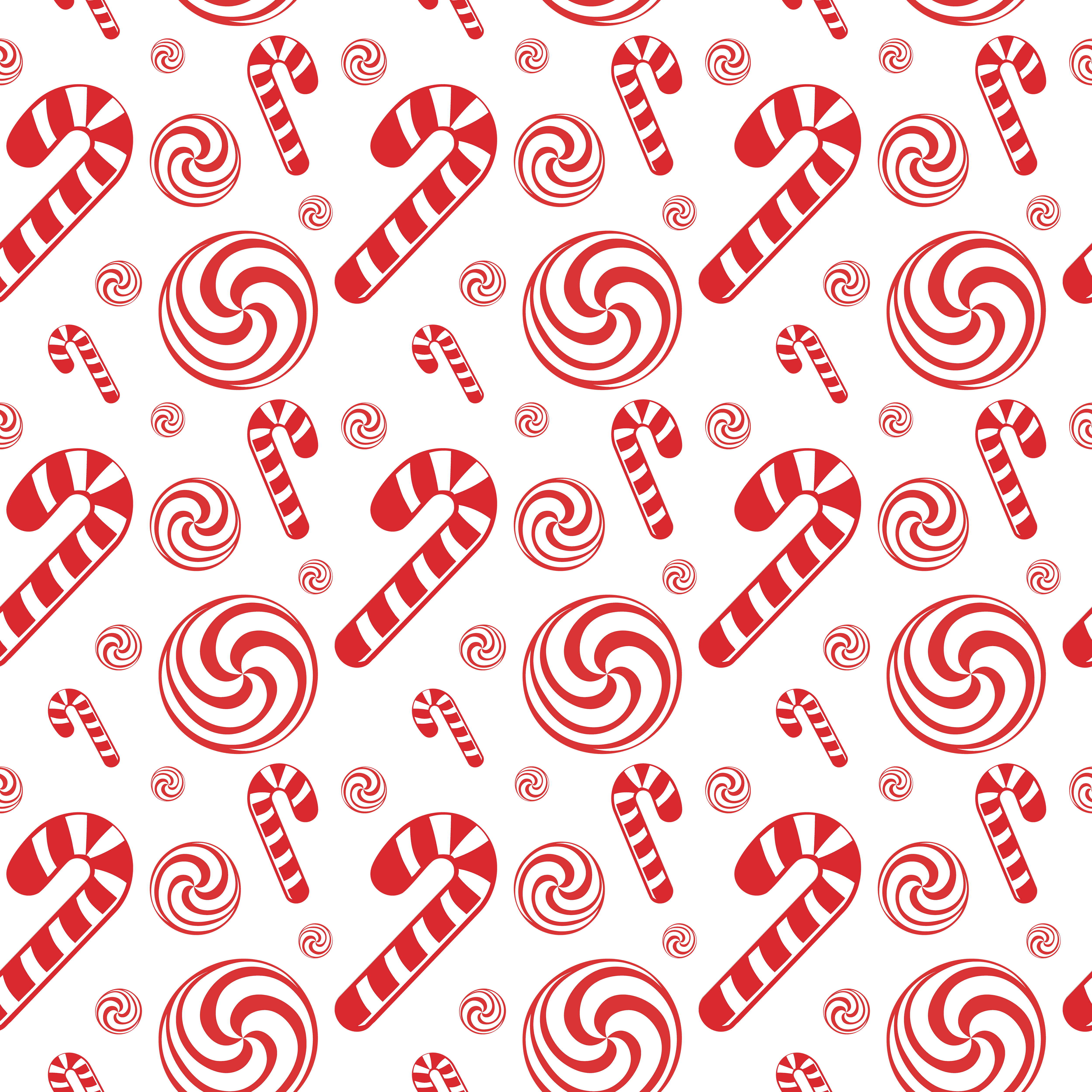 Peppermint Red Printed Cello