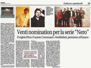 Pieno di nomination al Rome Web Awards per la serie tv Nero
