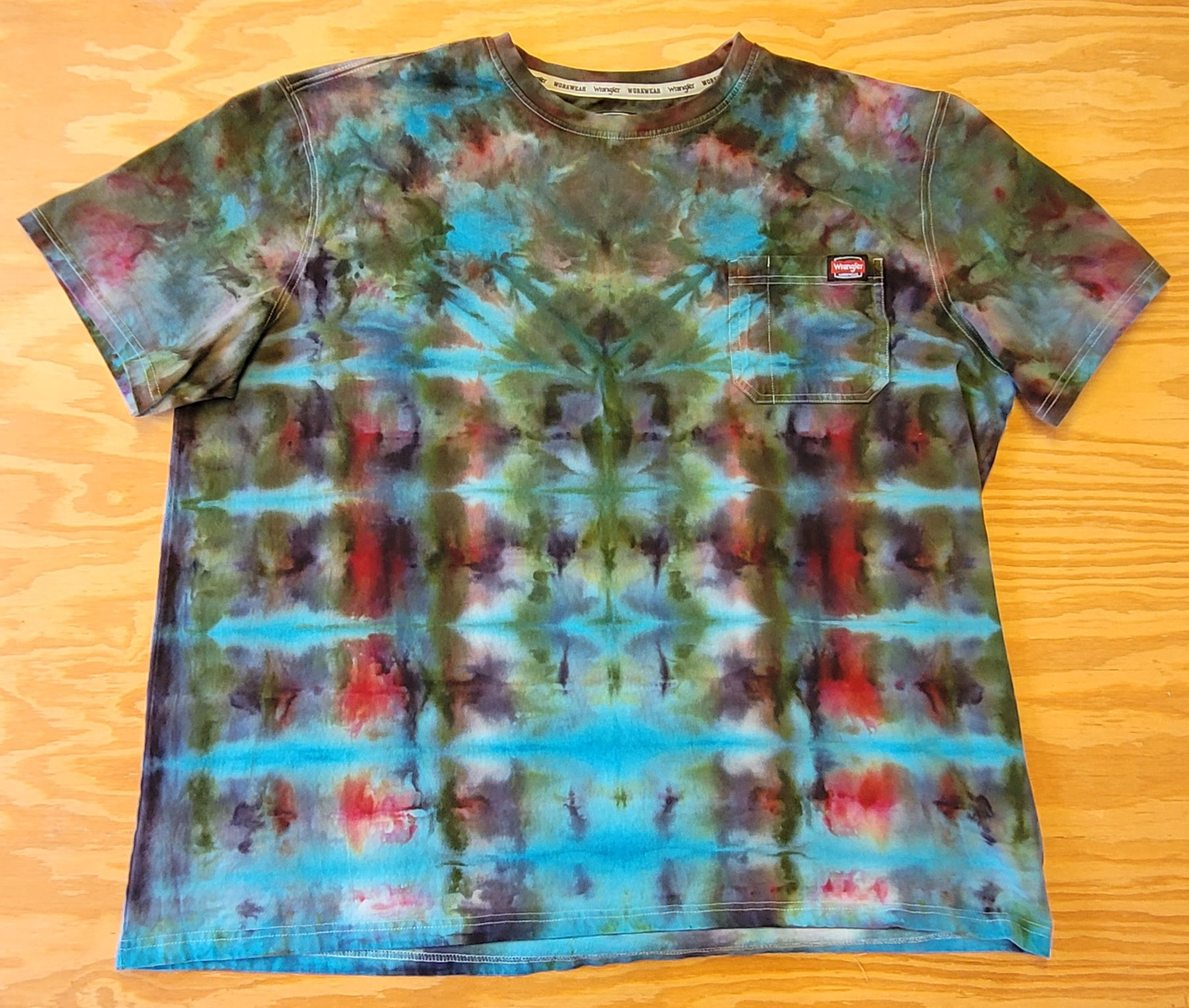 Men's 2XL (50-52) Rain Fold  Pocket T-shirt