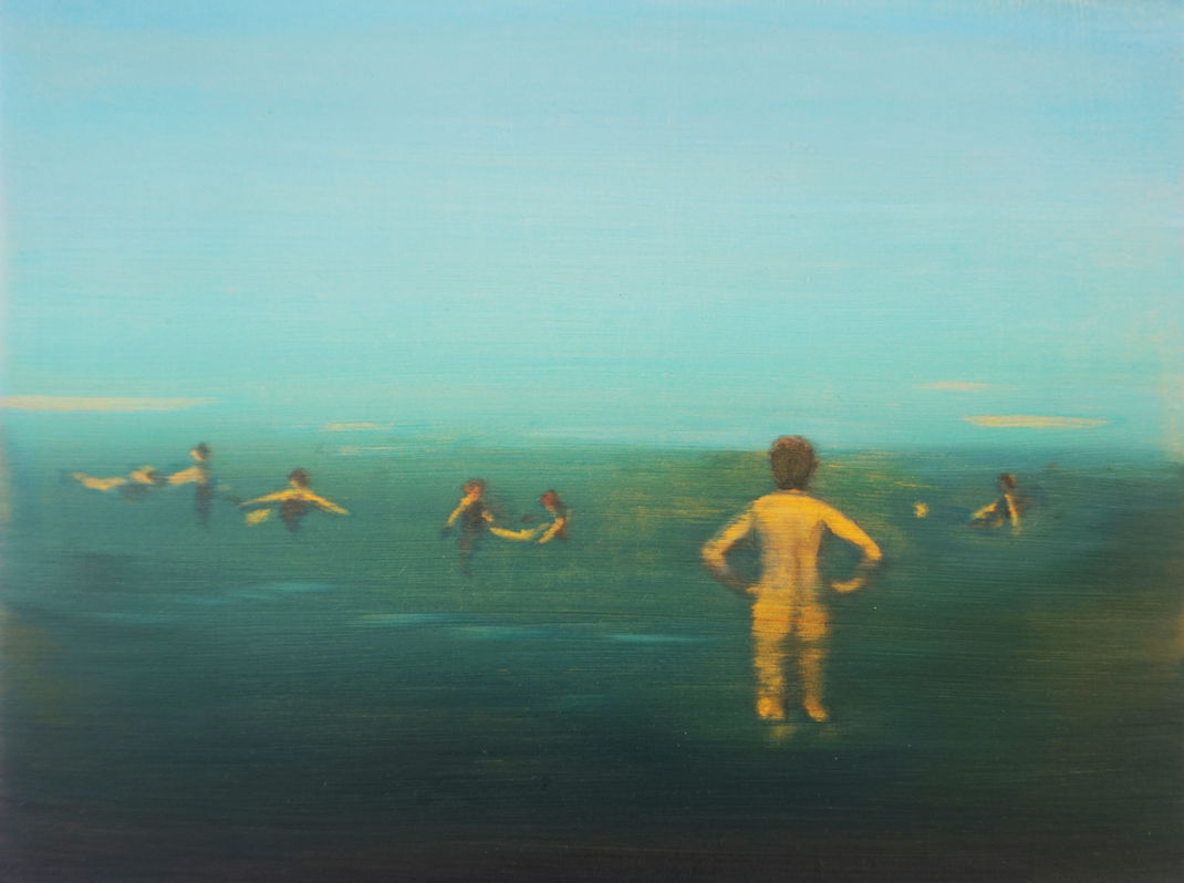 Deborah Wasserman Artist paints landscapes in Israel at the Dead Sea