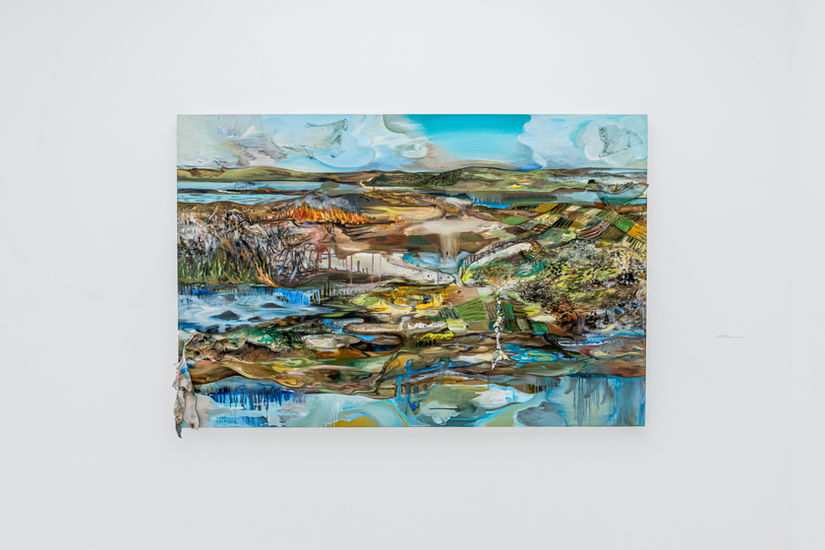 Contemporary landscape paintings by Brazilian artist Deborah Wasserman Artist paintings, drawings, eco-feminism, eco-feminist, migration, environmental art, abstract, figurative, process, Brazil,. Mother Earth, eco-feminist, woman painter, contemporary artist, solo show