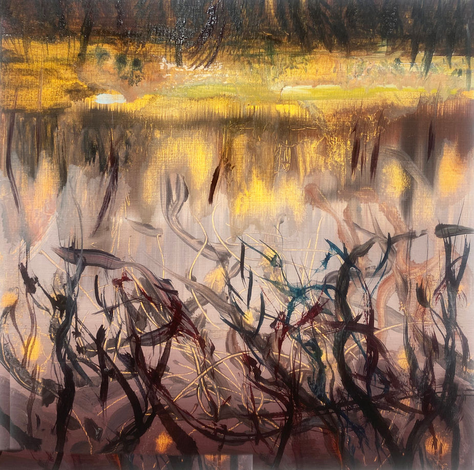Deborah Wasserman Artist landscape painter, ecofeminist small work