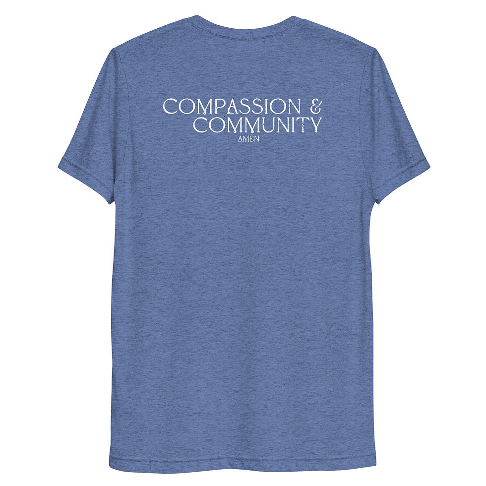 Thumbnail: tri-blend crew (back)