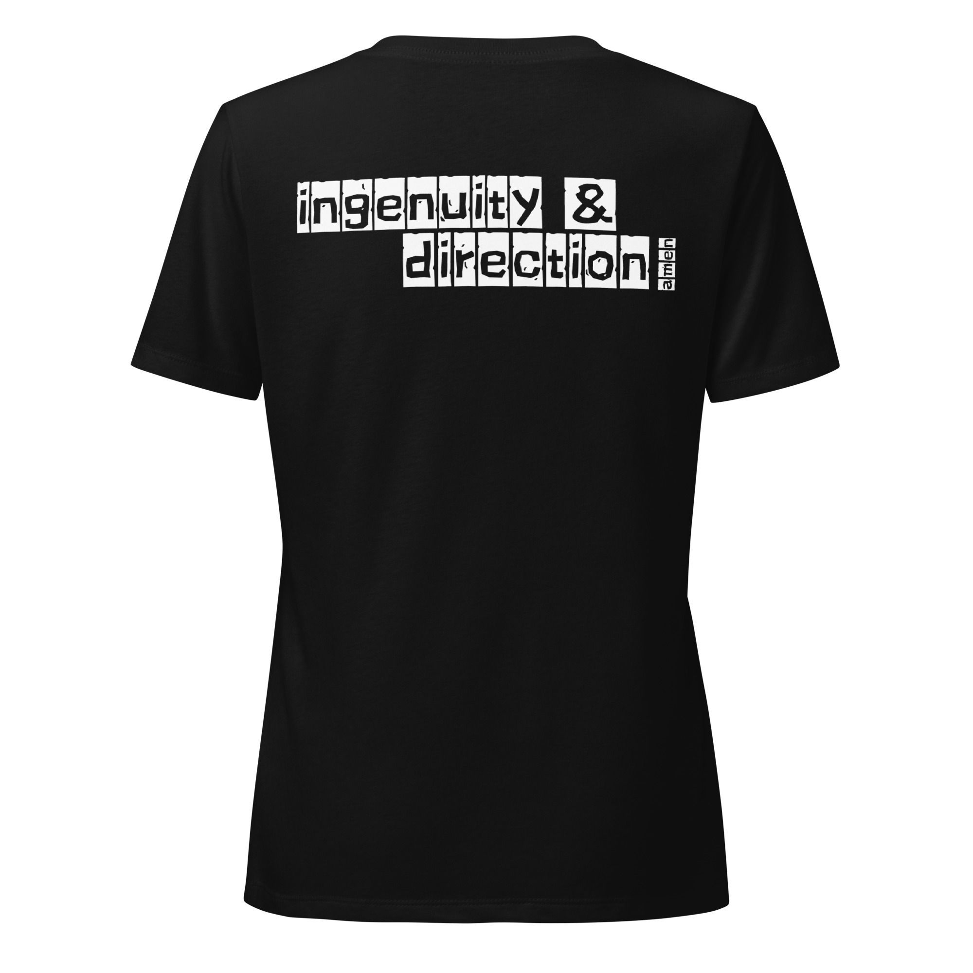 women's v-neck (back)