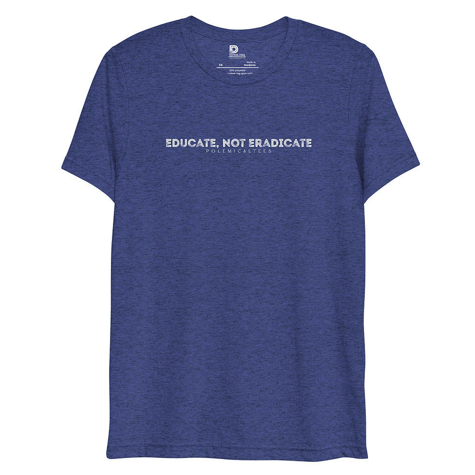 Thumbnail: educate, eradicate