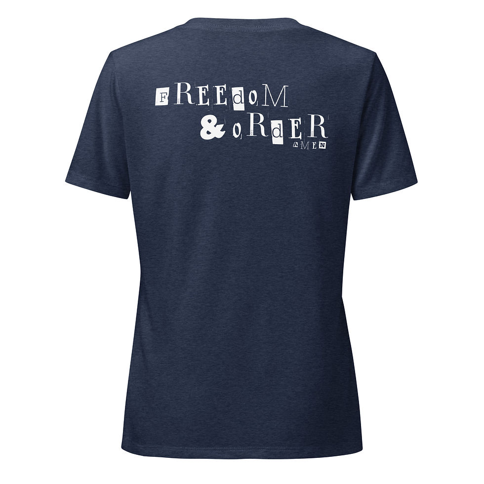 Thumbnail: women's v-neck (back)