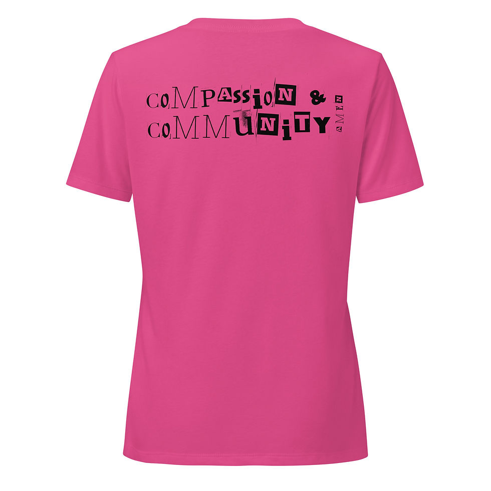 Thumbnail: women's v-neck (back)