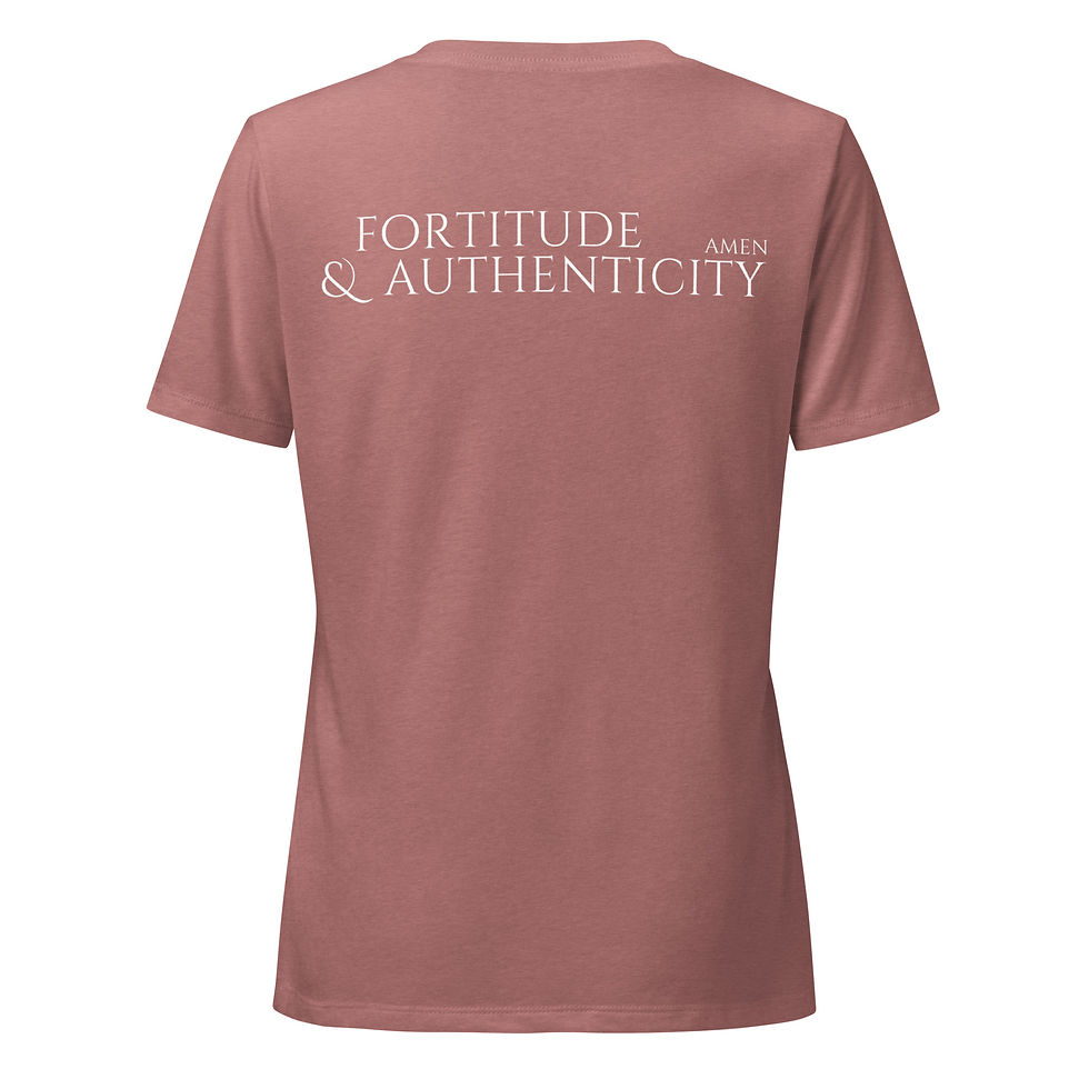 Thumbnail: women's v-neck (back)