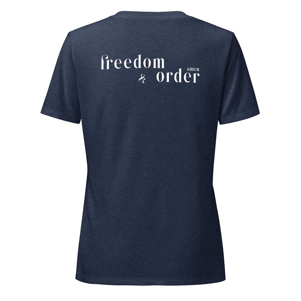 Thumbnail: women's v-neck (back)
