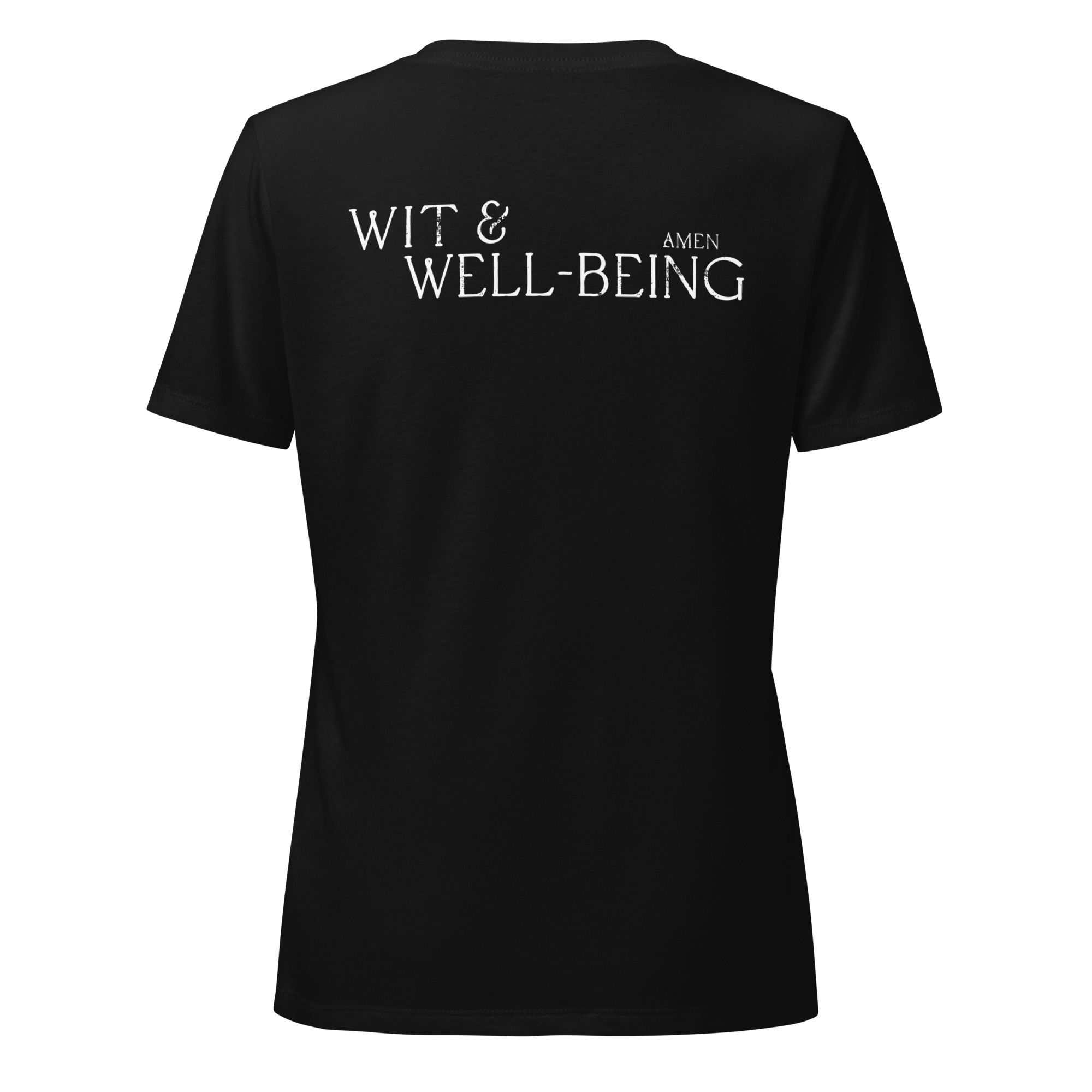 women's v-neck (back)