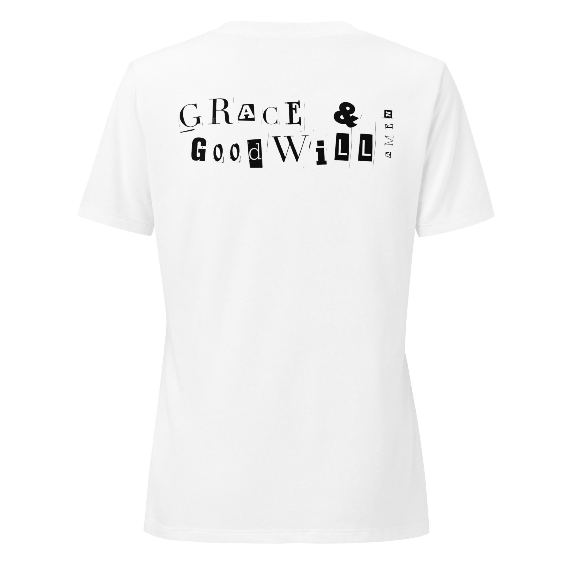 women's v-neck (back)