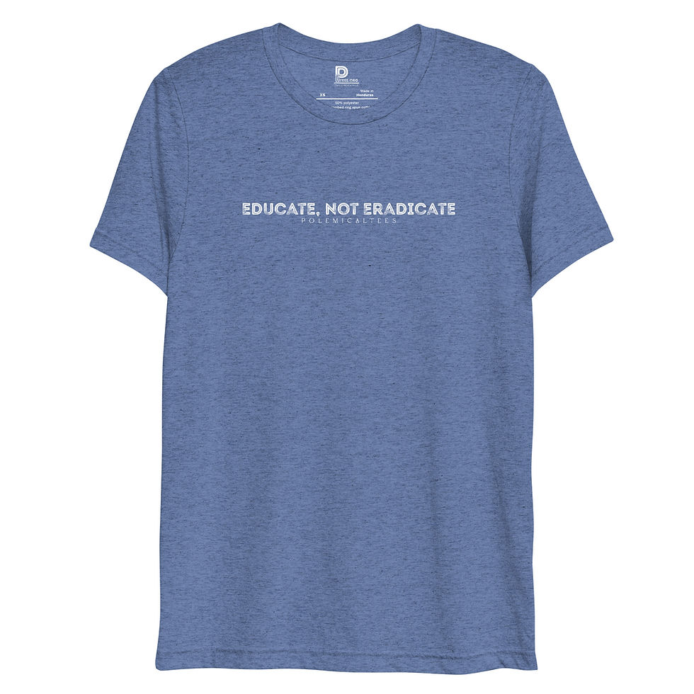 Thumbnail: educate, eradicate