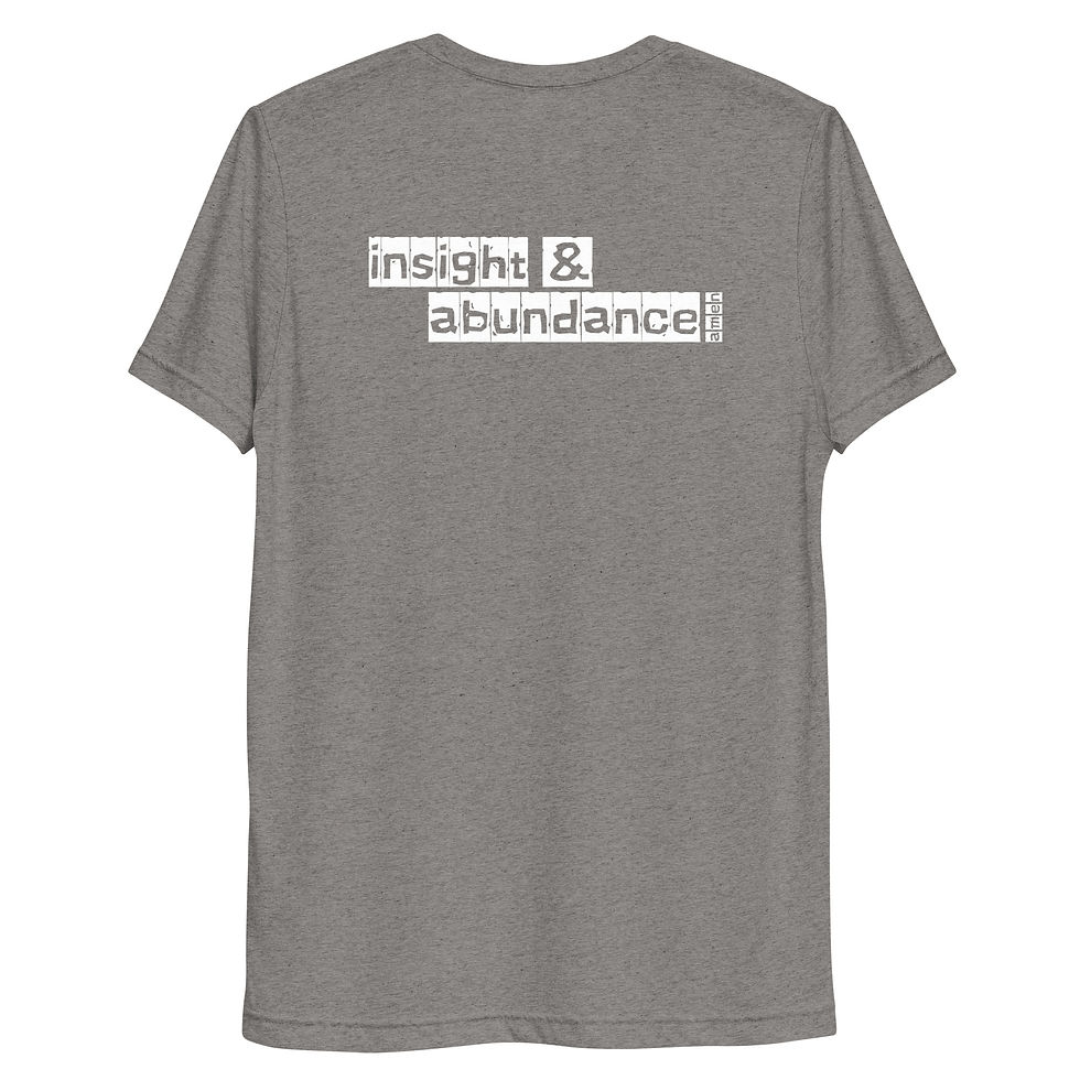 Thumbnail: tri-blend crew (back)