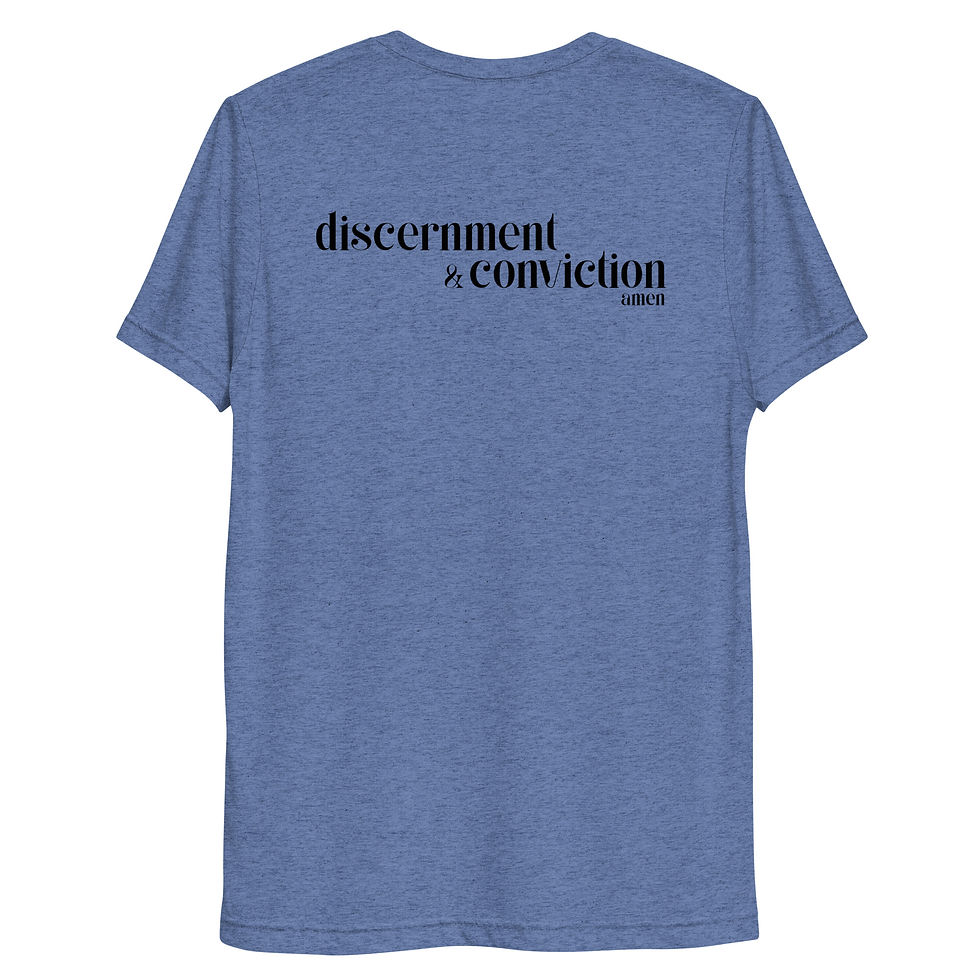 Thumbnail: tri-blend crew (back)