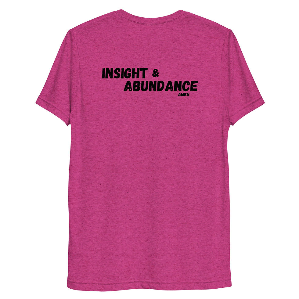 Thumbnail: tri-blend crew (back)
