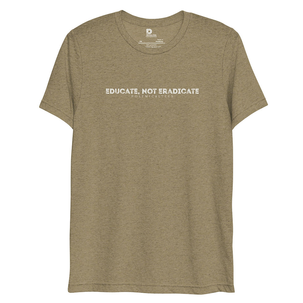 Thumbnail: educate, eradicate