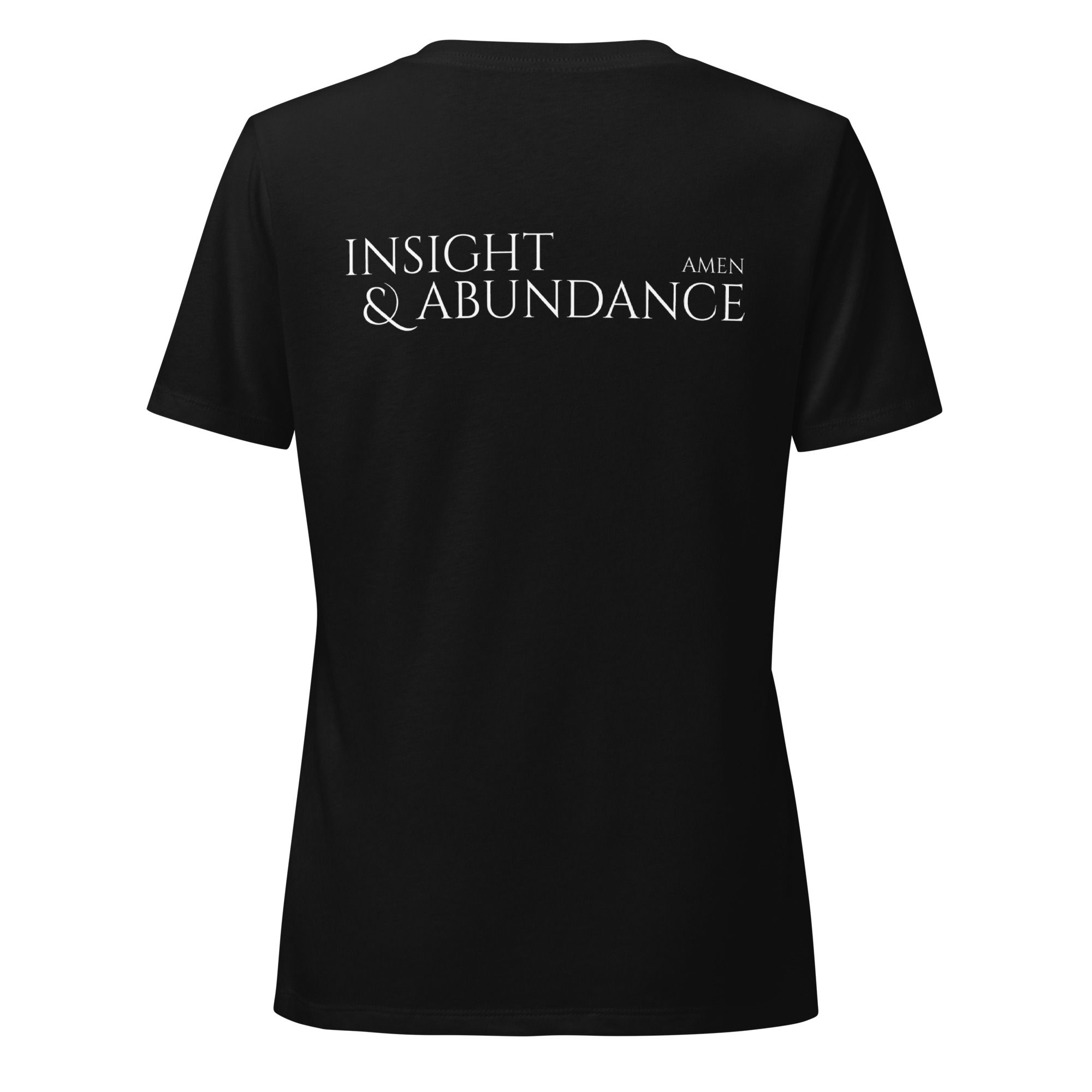 women's v-neck (back)