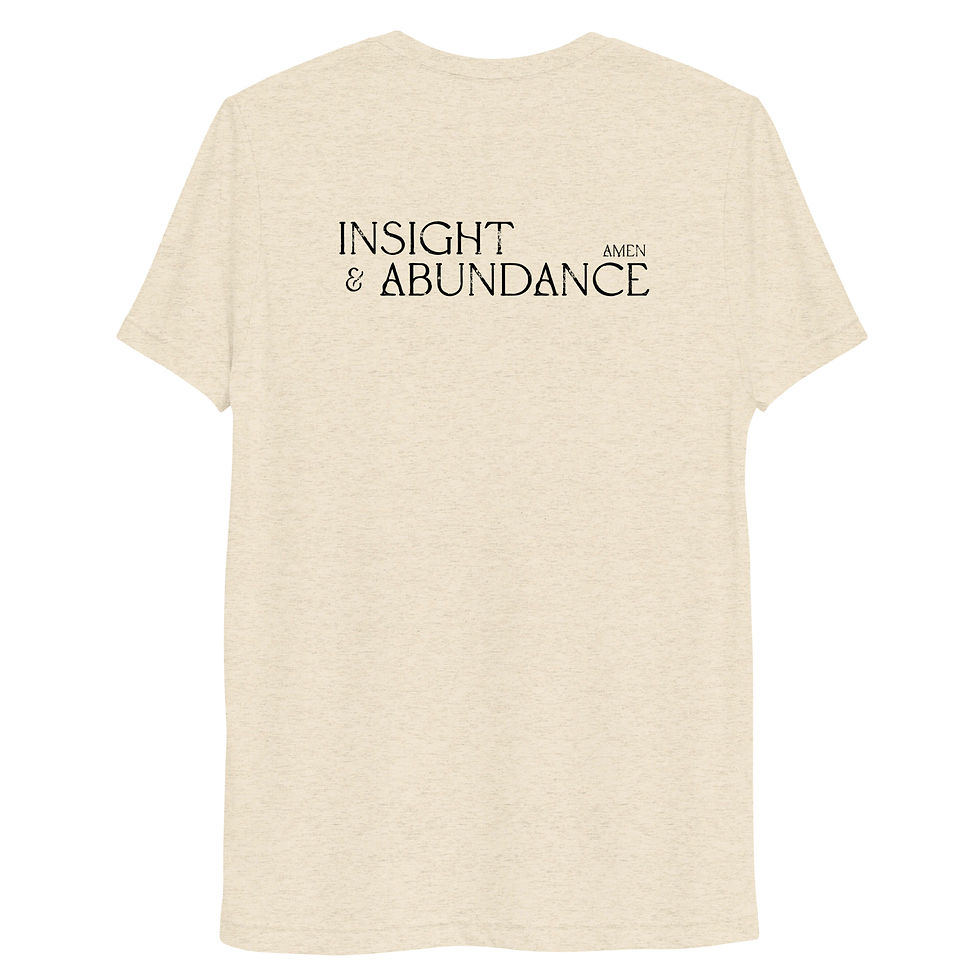 Thumbnail: tri-blend crew (back)