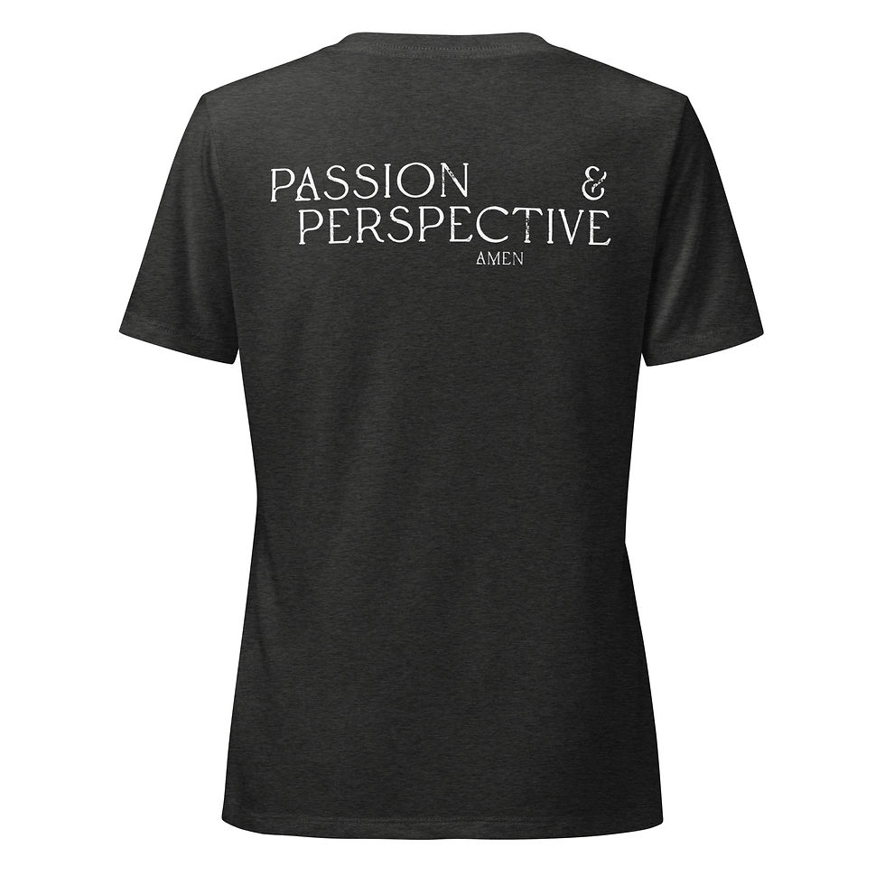 Thumbnail: women's v-neck (back)