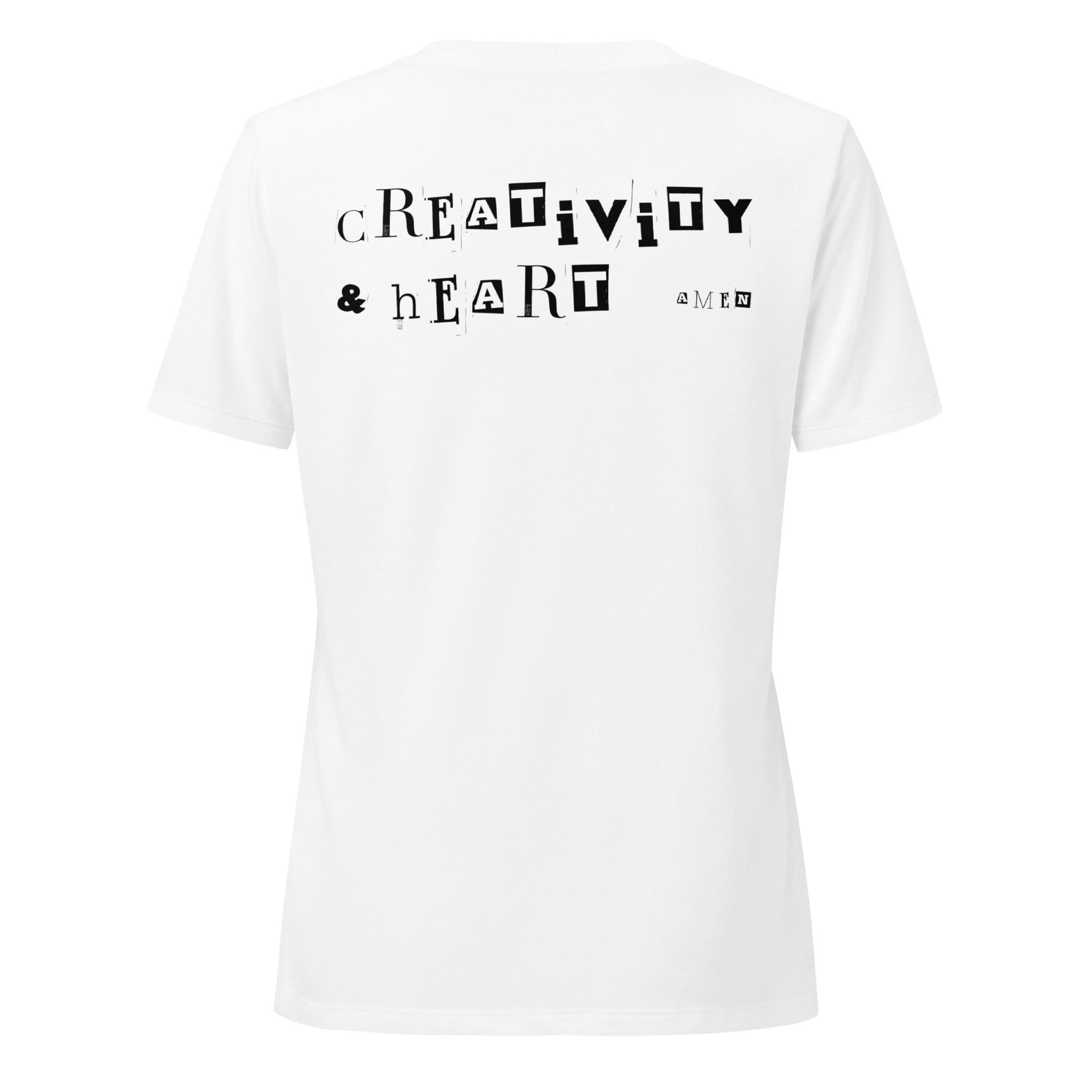 women's v-neck (back)