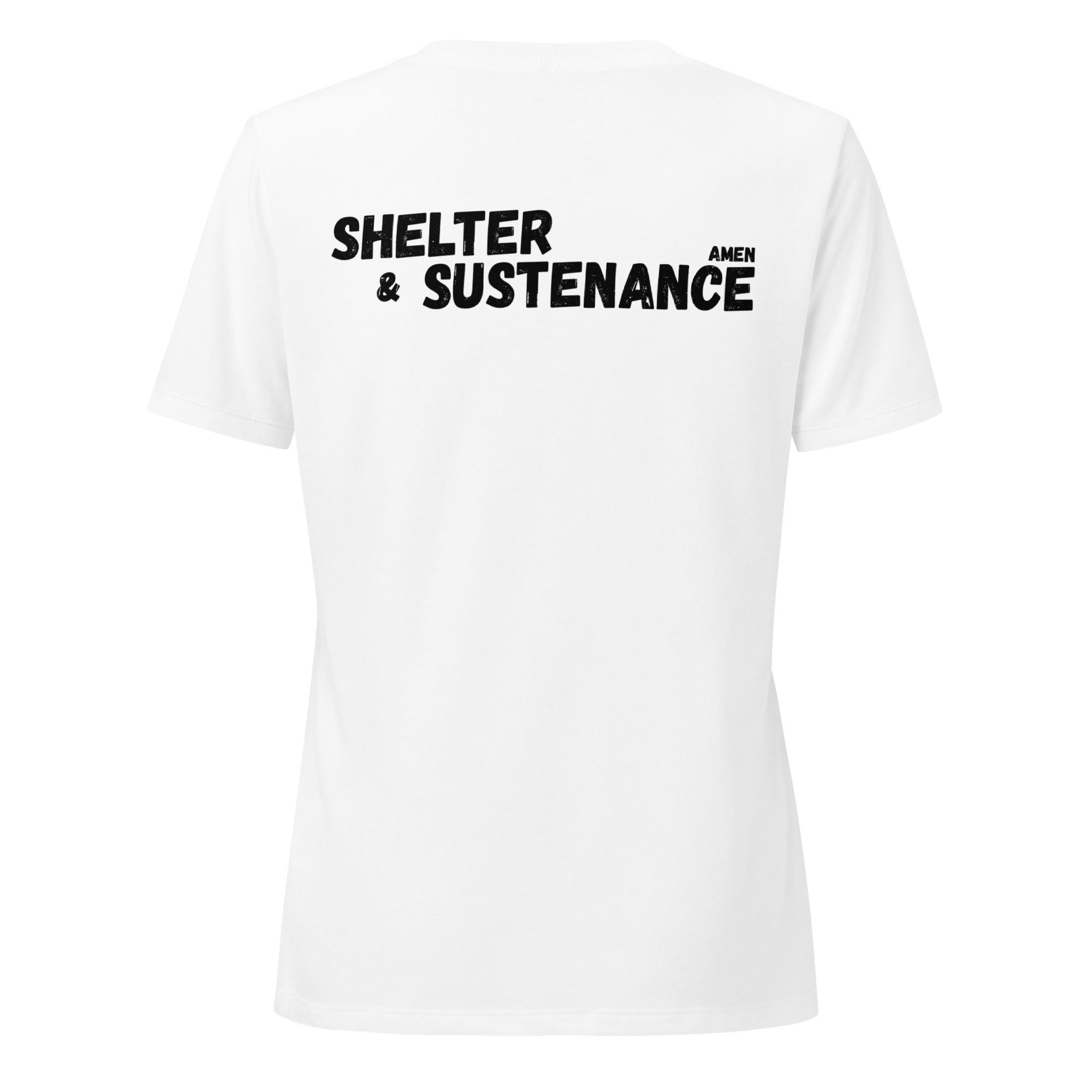 women's v-neck (back)