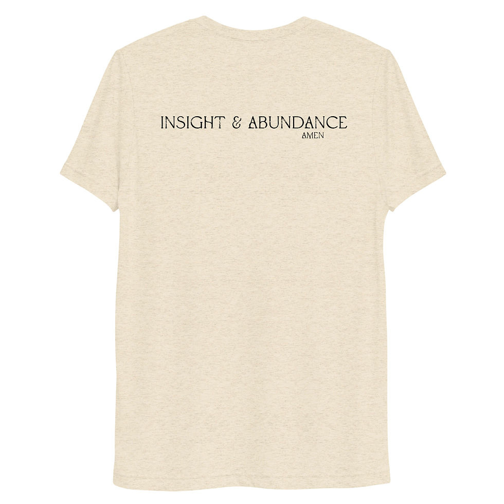 Thumbnail: tri-blend crew (back)