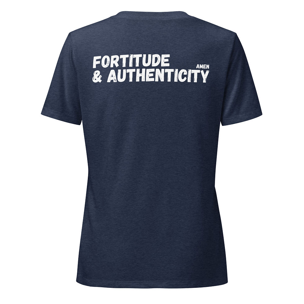 Thumbnail: women's v-neck (back)