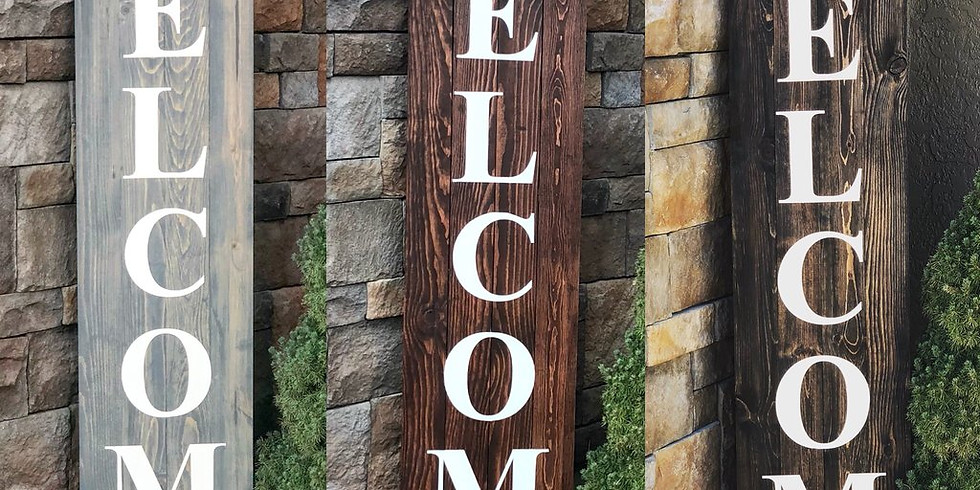 Ladies Night Out-WELCOME Porch Sign