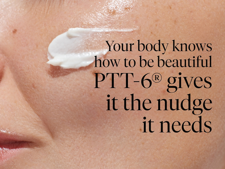 Skincare care cream on face